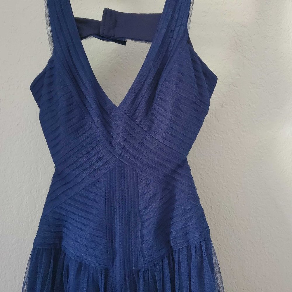 BCBG Maxazria Blue Dress